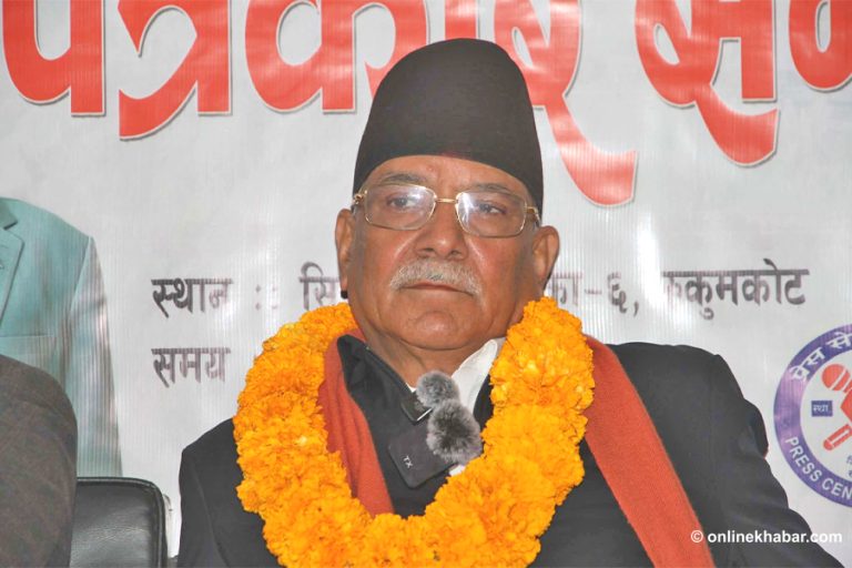 प्रचण्ड भन्छन्-देश चलाउन सक्रिय विदेशी शक्तिलाई रुकुमपूर्वबाट जवाफ दिन्छु