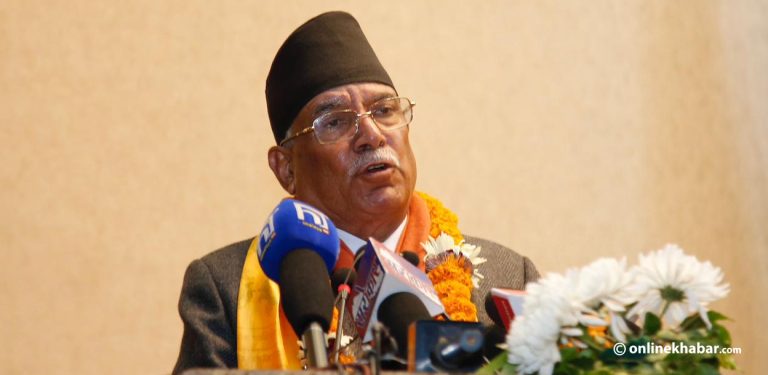 ठूला ठूला सभा गरेर भोट पाउने जमाना पुरानो भइसक्यो : प्रचण्ड