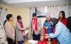 आहुति नेतृत्वको पार्टीबाट अलग भएको समूह नेकपामा समाहित