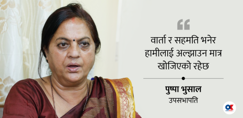 ‘विधान अनुसार चलेका हौं, अन्यथा निर्णय आउला भन्ने कल्पना गरेका छैनौं’