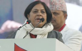 गुट होइन, विधानको आधारमा कांग्रेस चलोस् : पुष्पा भुसाल