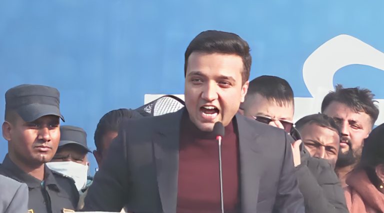 जनकपुरको सभामा रहबरले भने- मधेशमा विकासको विगुल फुक्न रास्वपामा आएँ