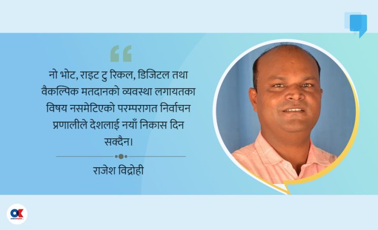 निकासबिनाको निर्वाचनको के अर्थ ?