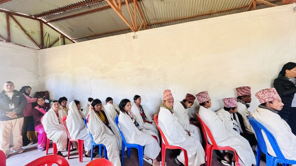 राउटे समुदायका युवालाई प्राथमिक उपचारसम्बन्धी तालिम