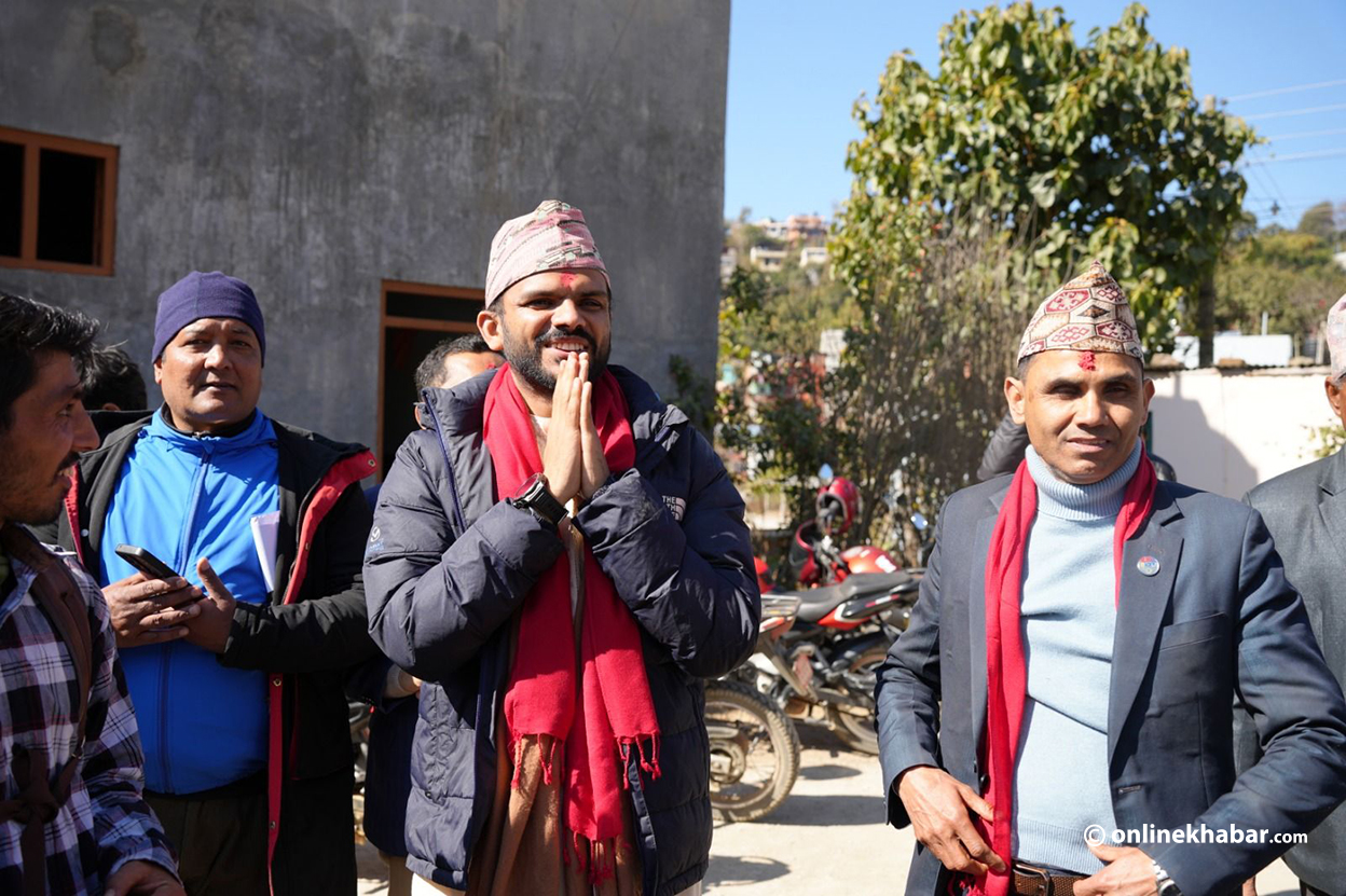 आफ्नो निर्वाचन क्षेत्रभन्दा बाहिर घरदैलो गर्दै सागर ढकाल, सार्वजनिक गरे चुनाव प्रचार खर्च