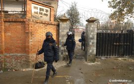 सानोठिमीको बाल सुधार गृहमा झडप र आगजनी, बाक्लो संख्यामा सुरक्षाकर्मी परिचालन