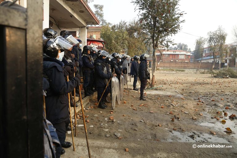 रणमैदानजस्तो बनेको सानोठिमी बाल सुधार गृह (तस्वीरहरु)