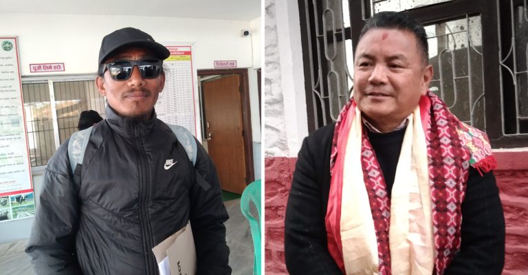 ओखलढुंगामा नेकपाका गुरुङलाई समर्थन गर्दै तामाङले फिर्ता लिए उम्मेदवारी