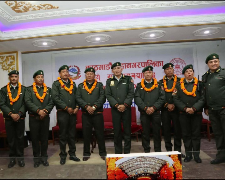 काठमाडौं महानगर प्रहरी बलका ७ निरीक्षक डीएसपीमा बढुवा
