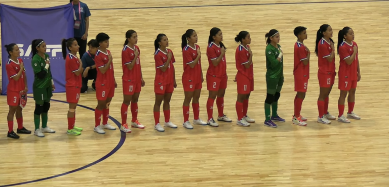 साफ फुटसल च्याम्पियनसिप : श्रीलंकासँग नेपाल बराबरीमा रोकियो