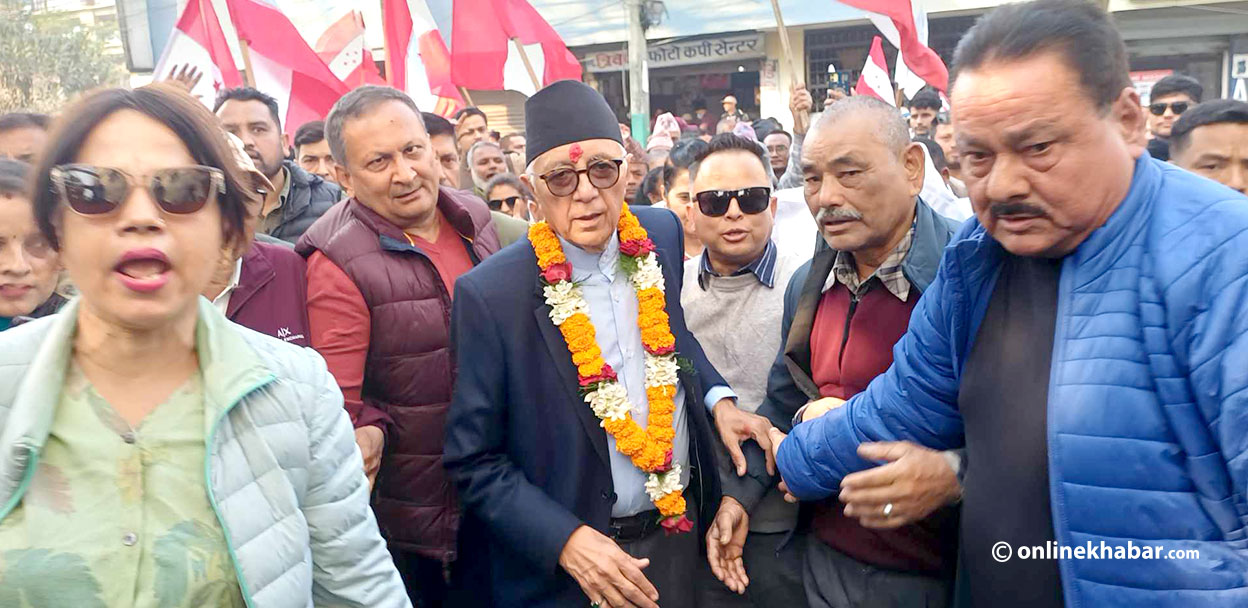 मोरङ-६ बाट शेखर कोइरालाले गरे मनोनयन दर्ता