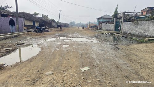 सिरहा ३ : चुनाव जितेर मन्त्री बने, सडक बनेन