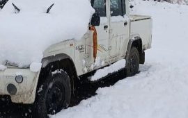 हिमपातले डोल्पा आउने यात्रु बाटोमै अलपत्र, उद्धारको माग