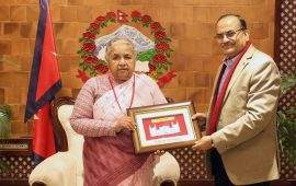 प्रधानमन्त्रीसँग मधेशका प्रदेश प्रमुखको शिष्टाचार भेटवार्ता