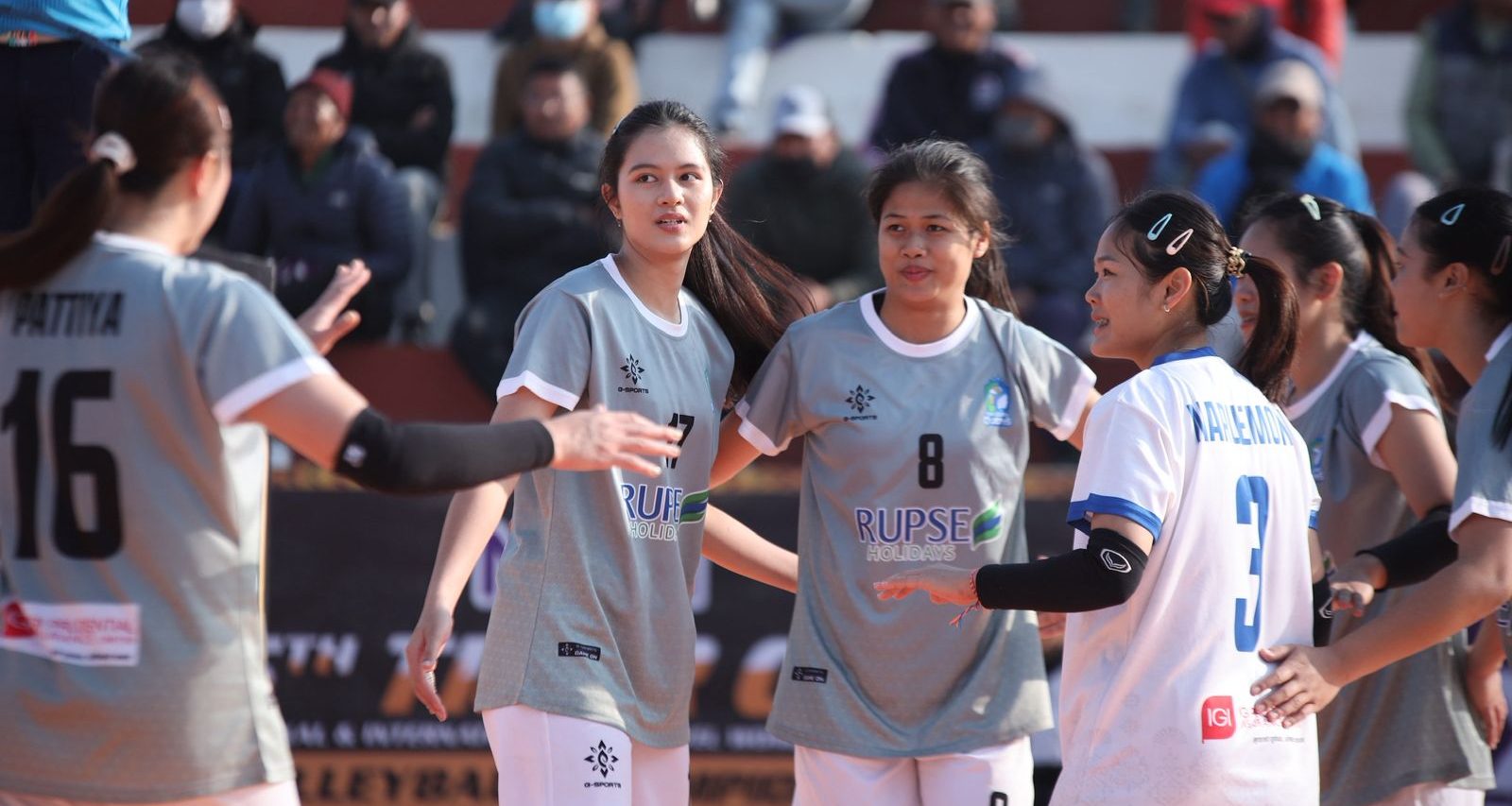 छैटौं टाइगर कप भलिबल : आर्मीविरुद्ध थाइल्यान्ड क्वीन्सको सहज जित