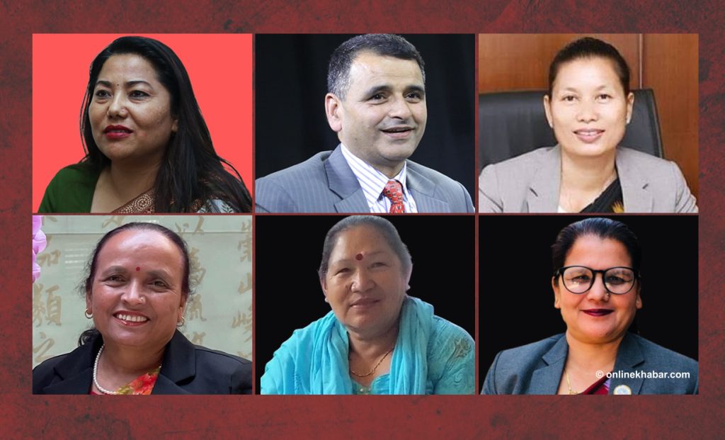 एमालेले टुंग्यायो राष्ट्रिय सभाका ६ उम्मेदवार, लुम्बिनीमा रामकुमारी झाँक्री