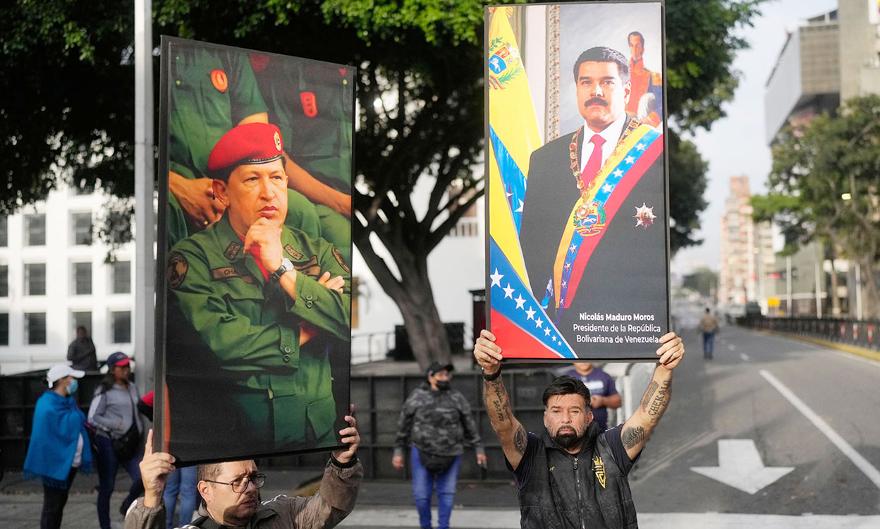 भेनेजुएलाबारे कम्युनिस्टहरू बोल्दा कांग्रेस र रास्वपा मौन