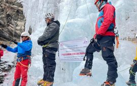 मनाङमा सातौं ‘आइस क्लाइम्बिङ’ तालिम सुरु