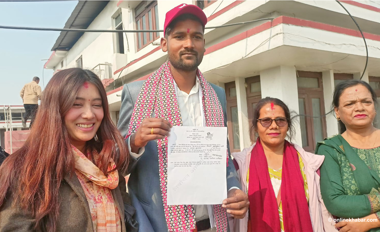 नेकपाका २७ वर्षे उम्मेदवार : बास्केटबल कोर्ट छाडेर चुनावी मैदानमा