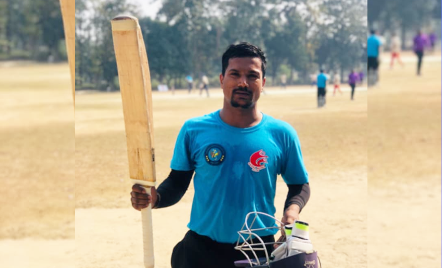 पीएम कप जिल्ला छनोटको खेलमा अमितको दोहोरो शतक