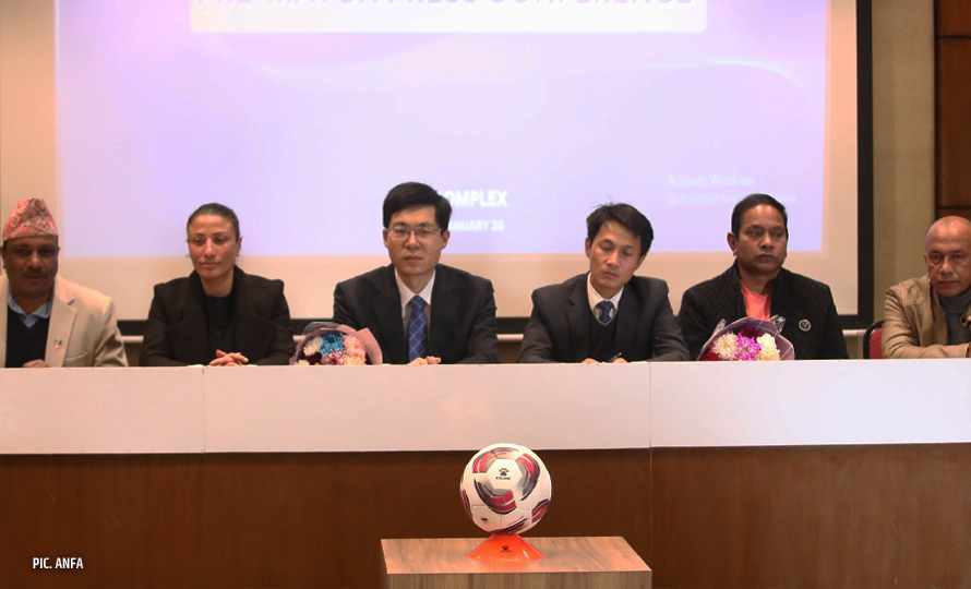 नेपाल यू-२० महिला फुटबल टिमले चीनको युनान प्रान्तको टिमसँग मैत्रीपुर्ण खेल खेल्ने