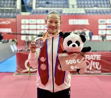 डब्लुकेएफ विश्व कराते वरियतामा फड्को मार्दै एरिका १३औं स्थानमा