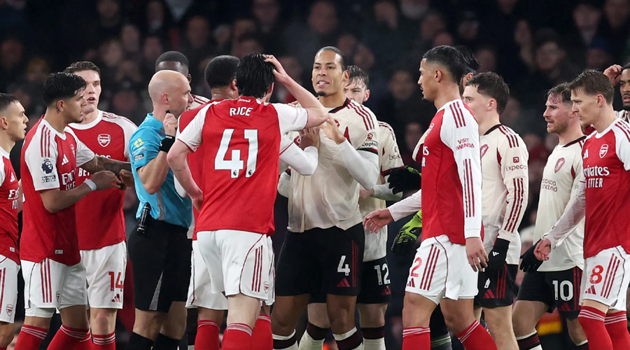 प्रिमियर लिगमा शीर्षस्थानको आर्सनल र लिभरपुलले खेले गोलरहित बराबरी