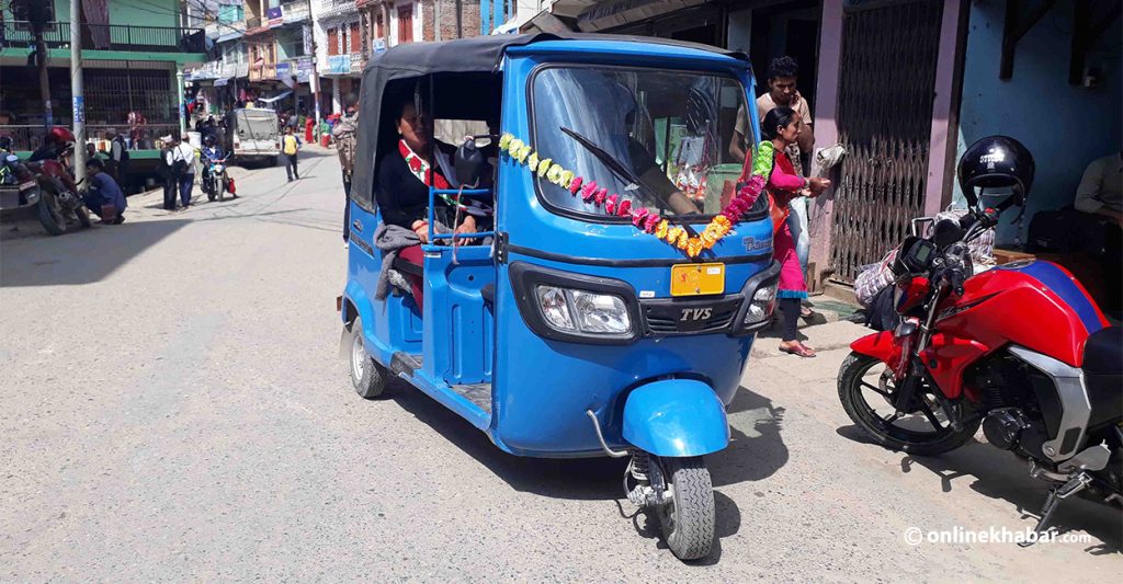 रेसुङ्गामा अटो तथा विद्युतीय रिक्साको भाडादर निर्धारण
