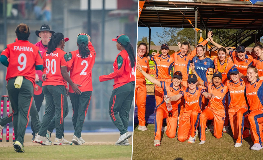 बंगलादेश र नेदरल्यान्ड्स महिला टी-२० विश्वकपमा छनोट