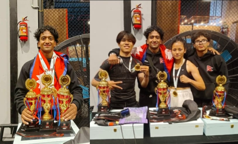 बैंगलोर क्यालिस्थेनिक्समा नेपाली खेलाडीले रचे इतिहास