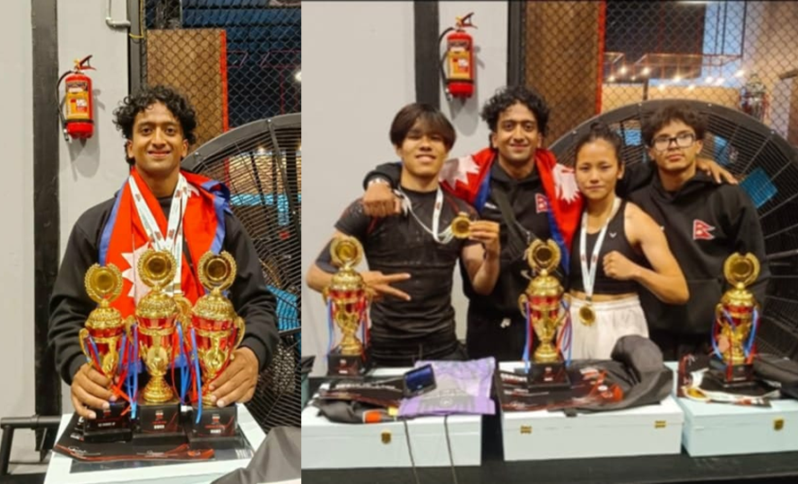 बैंगलोर क्यालिस्थेनिक्समा नेपाली खेलाडीले रचे इतिहास