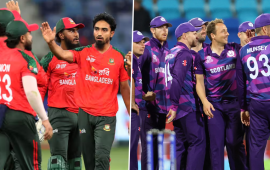 बंगलादेश टी-२० विश्‍वकपका लागि भारत नआए स्कटल्यान्डलाई मौका !