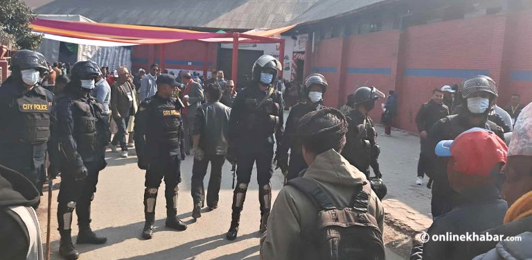 कांग्रेस विशेष महाधिवेशन : निर्वाचन तालिका आएसँगै बढाइयो सुरक्षा