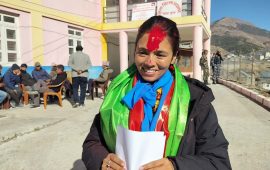 जुम्लामा रास्वपाकी विनिता कठायतले दर्ता गरिन् उम्मेदवारी