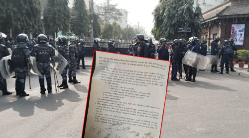 वीरगञ्जमा उत्पन्न तनाव साम्य पार्न सद्भाव संयन्त्र