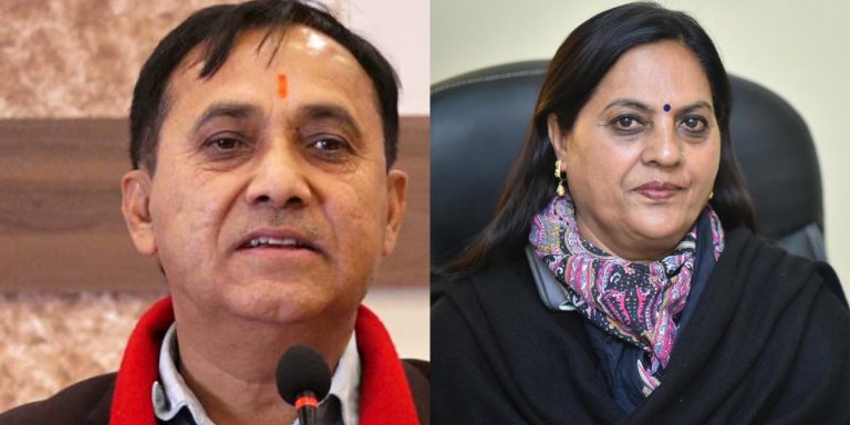 कांग्रेस विशेष महाधिवेशन : उपसभापति बने विश्व प्रकाश र पुष्पा भुसाल