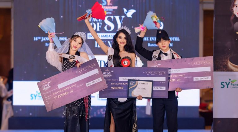 फेस अफ एसवाईको एम्बेसडरमा आचार्य