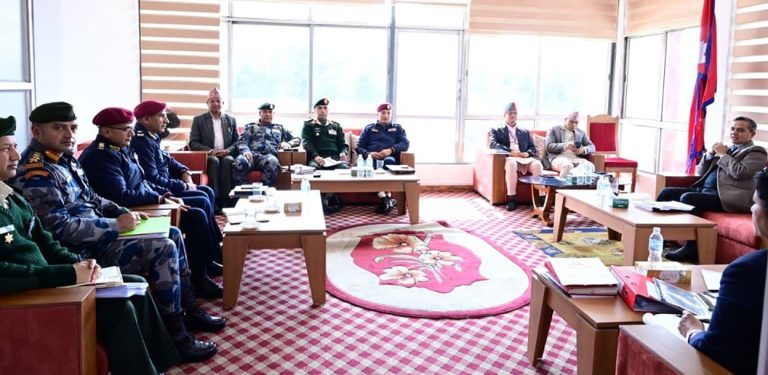 केन्द्रीय सुरक्षा समिति बैठक : उम्मेदवारको सुरक्षा र दुई पक्षबीच झडप मुख्य चुनौती