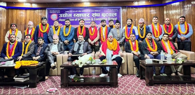 उद्योग व्यापार संघ बुटवलको अध्यक्षमा पन्थी