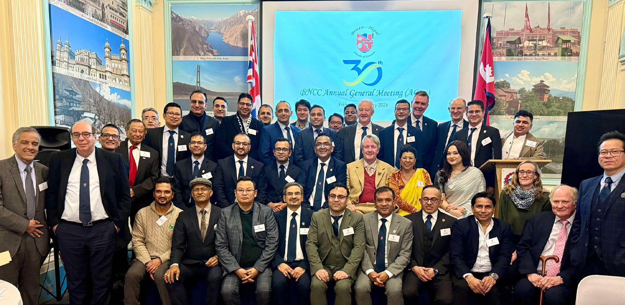 ब्रिटेन नेपाल च्याम्बर अफ कमर्समा नयाँ नेतृत्व