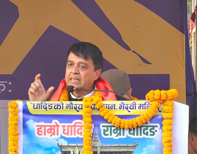 बुढीगण्डकी आयोजना अगाडि बढाऔं, निजी क्षेत्र लगानी गर्न तयार छ : अध्यक्ष ढकाल