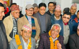 गुल्मी-१ बाट डा. चन्द्र भण्डारीले दर्ता गरे उम्मेदवारी