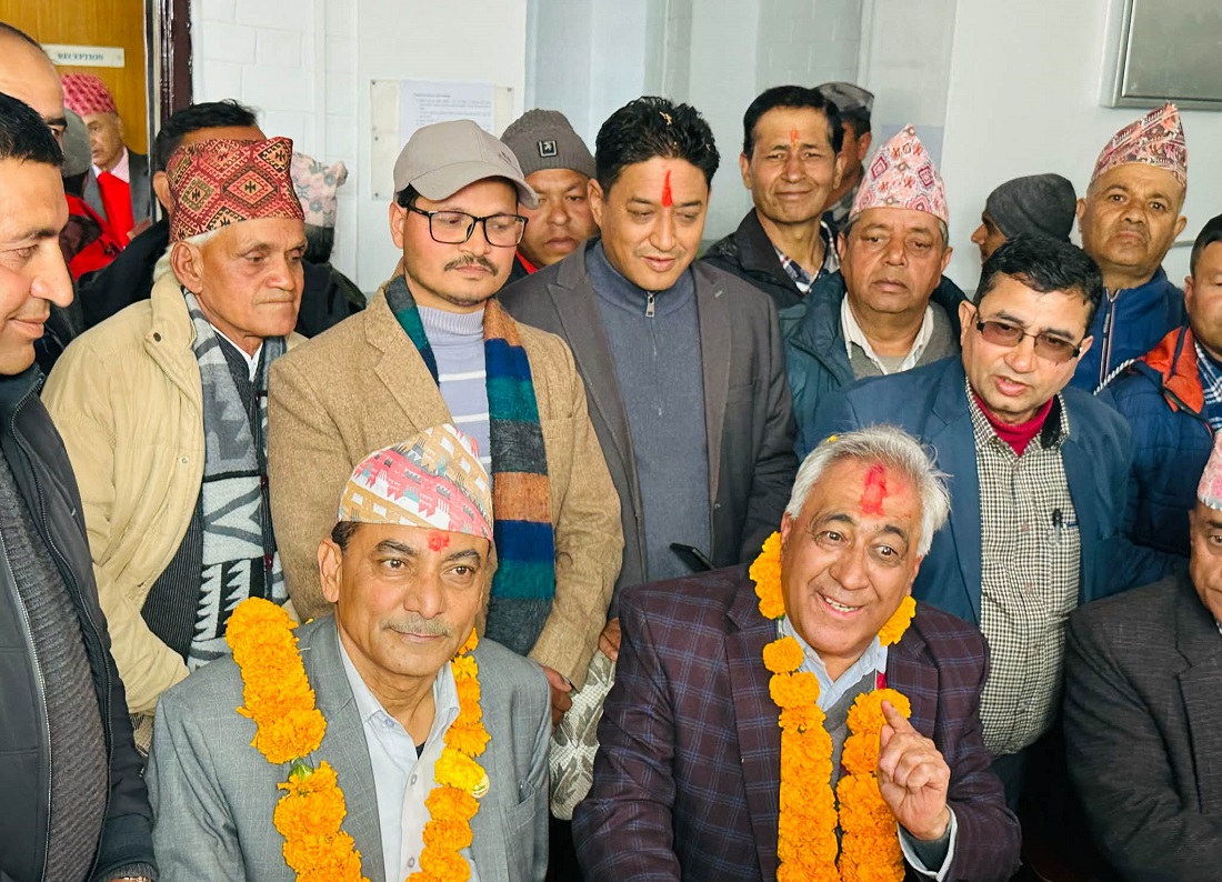 गुल्मी-१ बाट डा. चन्द्र भण्डारीले दर्ता गरे उम्मेदवारी