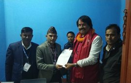 जनमत पार्टी अध्यक्ष सिके राउतले सप्तरी-२ बाट गराए मनोनयन दर्ता 