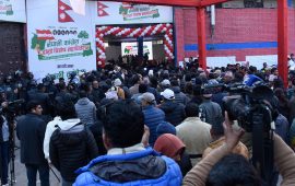 भृकुटीमण्डपमा कार्यकर्ता भन्छन् – प्रष्ट कांग्रेस र भ्रष्ट कांग्रेस छुट्टियो