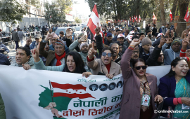 विशेष महाधिवेशनका लागि र्‍याली सुरु, नेतृत्व परिवर्तनको माग (तस्वीरहरू)