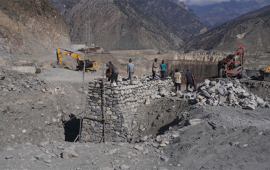 अत्यधिक चिसोका कारण मुस्ताङमा विकास निर्माणको काम ठप्प 