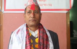 दार्चुलामा नेकपाका जोशीको मनोनयन दर्ता