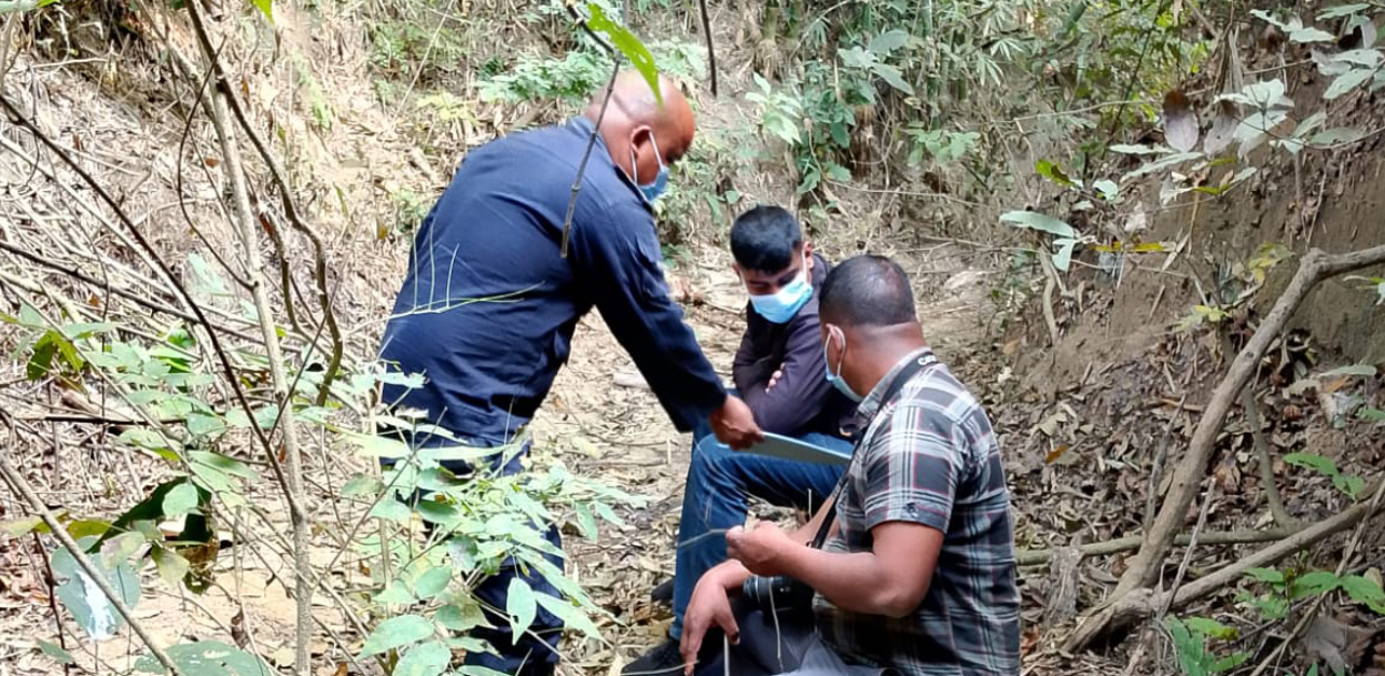 मिर्चैयामा जलेको अवस्थामा महिलाको शव फेला