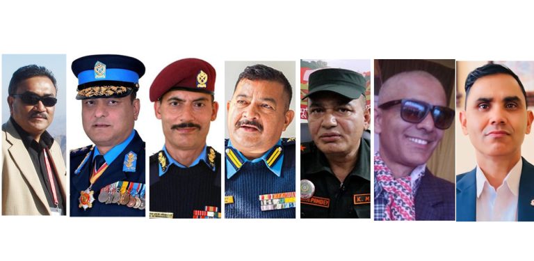 ७ पूर्वसुरक्षाकर्मीको उम्मेदवारी दर्ता